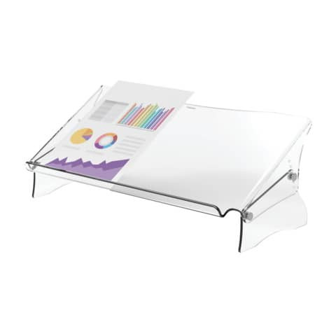 Konzepthalter für A4+A3 transparent FELLOWES 9731301 Clarity Series