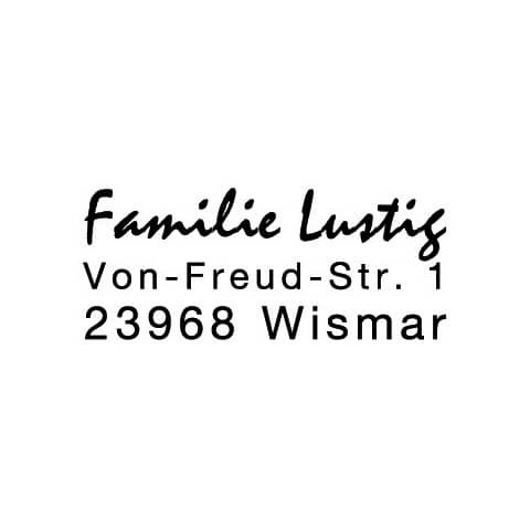 Textstempel + Gutschein max.4 Zeilen TRODAT 4911 Printy