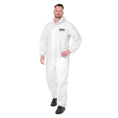 Schutzanzug LeiKaTech® - Typ5-B + 6-B, XXL, weiß 227004701
