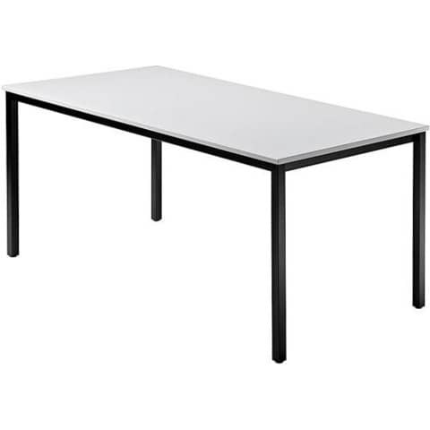Besprechungstisch DQ16 160x80cm Grau HAMMERBACHER VDQ16/5/D