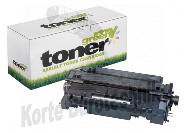 my green toner Toner-Kartusche schwarz (131554) ersetzt 55A, 724