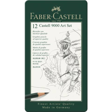 Bleistift CASTELL® 9000 12er Art Set