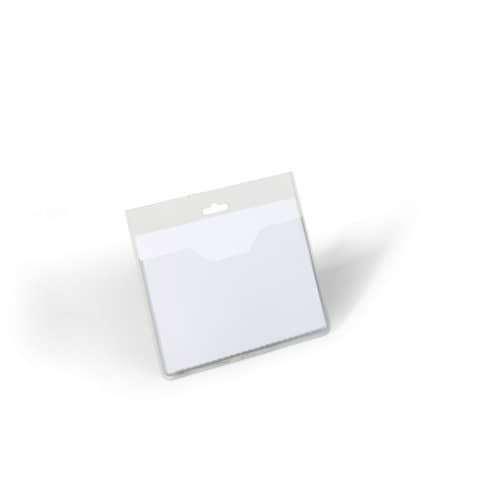 Namensschild 60x90mm ohne Clip 20ST DURABLE 8136 19 transparent