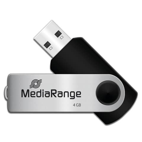 USB Stick 2.0 4GB high speed MEDIARANGE MR907