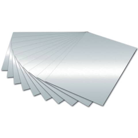 Fotokarton 50x70cm silber glänzend FOLIA 6161E 250g