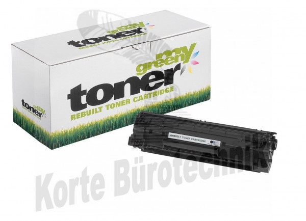 my green toner Toner-Kartusche schwarz HC (130601) ersetzt 36A