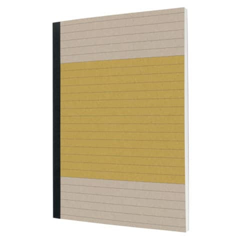 Notizbuch Recycling A5 100BL leuchtgelb SIGEL SN100 Softcover liniert