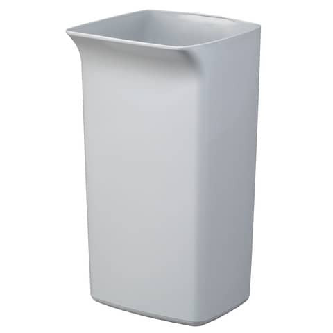 Papierkorb 40L+Schwingklappe weiß DURABLE VEH2013001 Durabin