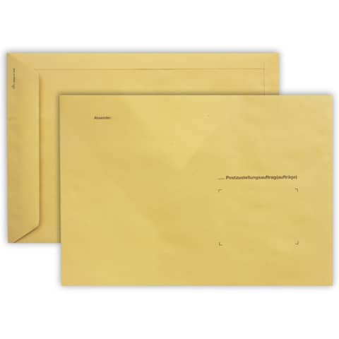 Zustellungsumschlag 50ST B4 gb RNK 2049/50