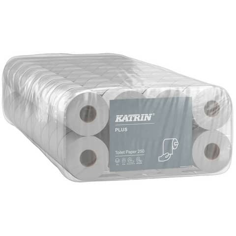 Toilettenpapier 3-lag.72RL weiß KATRIN 11711 250Bl/Rl