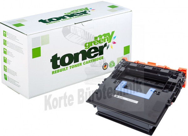 my green toner Toner-Kartusche schwarz HC plus + (136399) ersetzt 37Y