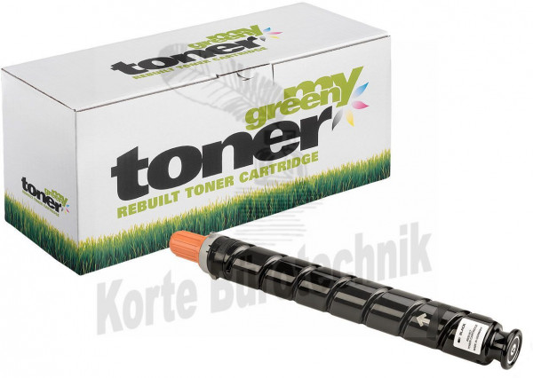 my green toner Toner-Kit schwarz (111815) ersetzt C-EXV34BK