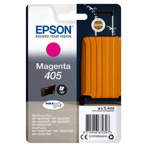 Inkjetpatrone Nr.405 magenta EPSON C13T05G34010
