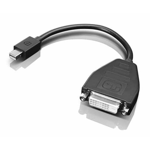 Lenovo Mini-DisplayPort zu Single-Link Lenovo 0B47090 DVI-Adapter 20 cm