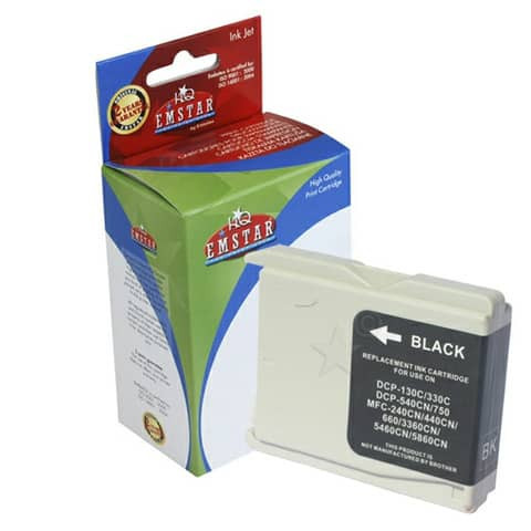Inkjetpatrone schwarz EMSTAR B41 LC970,1000