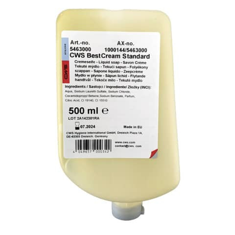 Flüssigseife Zitrusduft 500ml CWS 2036198/5463000 Best Cream Standard
