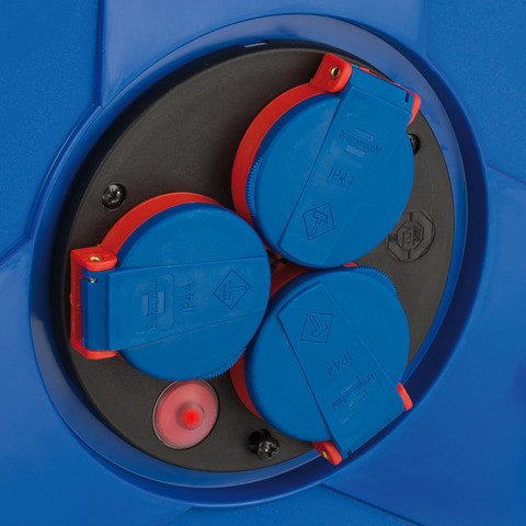 Kabeltrommel 3-fach 25m schwarz/blau BRENNENSTUHL 1218350 Garant IP44