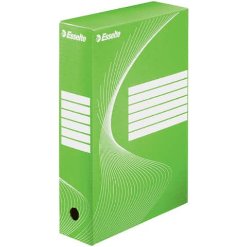 Archiv-Schachtel - DIN A4, Rückenbreite 8 cm, grün