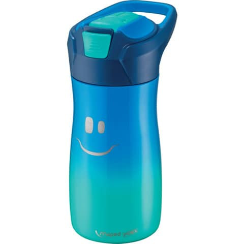 Trinkflasche Edelstahl 430ml blau MAPED 871203 Concept Kids