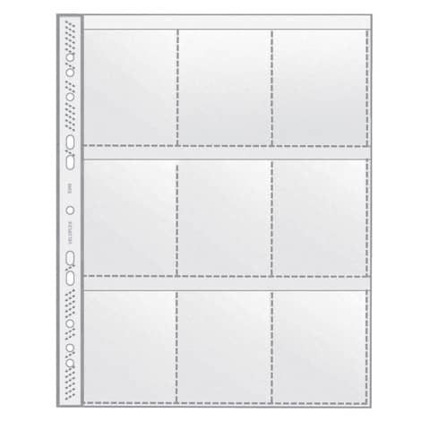 Sammelhülle A4 VELOFLEX 5349 000 m.9 Taschen