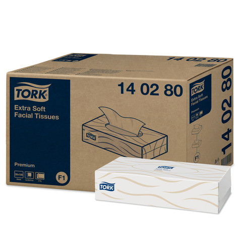 Kosmetiktücher 100ST weiß TORK 140280