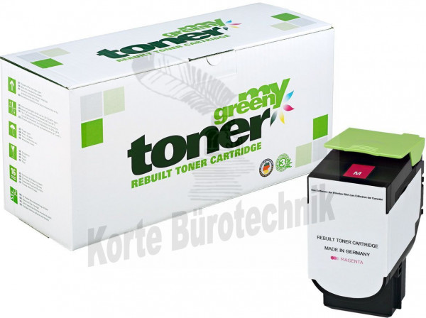 my green toner Toner-Kit magenta HC (162077) ersetzt 71B2HM0