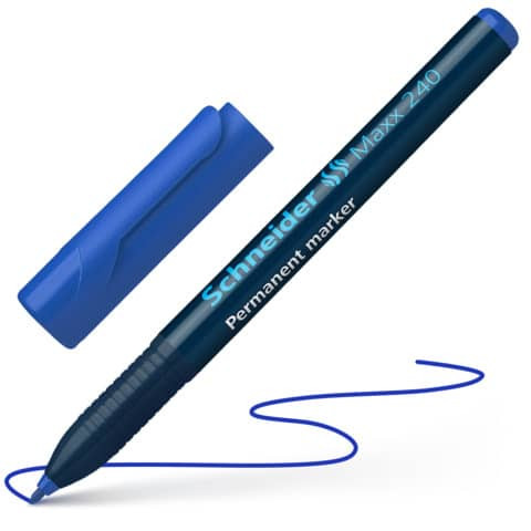 Permanentmarker Maxx 240 1-2mm blau SCHNEIDER SN124003
