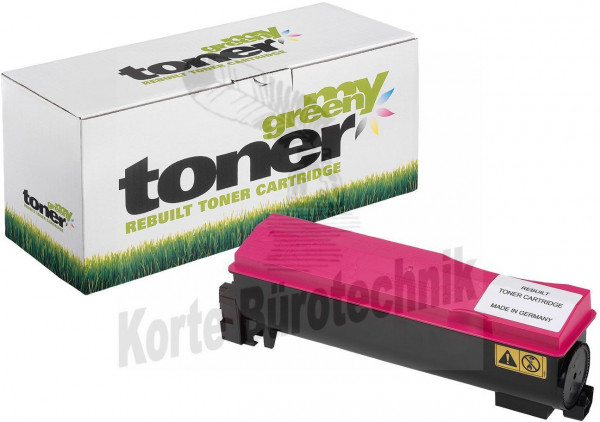my green toner Toner-Kit magenta (151132) ersetzt TK-570M