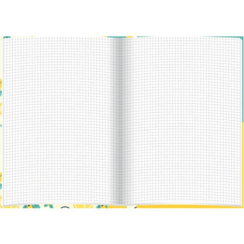 Notizbuch A5 96BL kariert Fresh Lemons RNK 46791