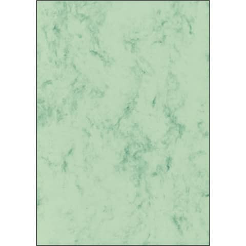 Marmor-Papier, pastellgrün, A4, 90 g/qm, 100 Blatt