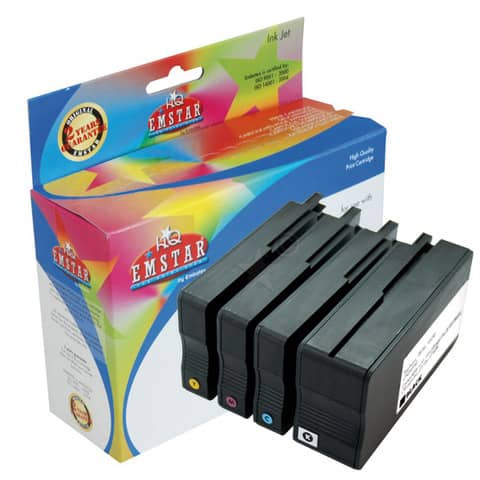 Inkjetpatrone 4ST Marathon sw,c,m,y EMSTAR H236 Nr.953XL