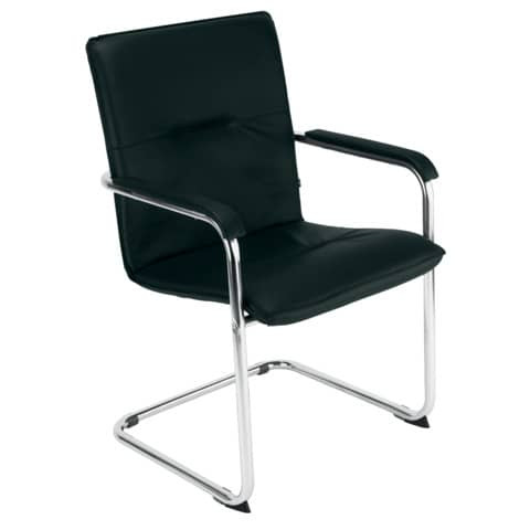 Freischwinger inkl. AL schwarz NOWY STYL WCS10-H25Z-BBBV04-0003