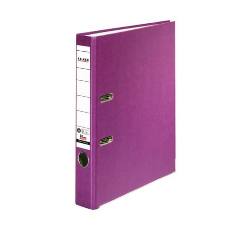 Ordner Papier A4 5cm violett FALKEN 11286515 Recycolor