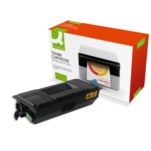 Lasertoner ers. Kyocera TK-3160 BK 12,5K Q-CONNECT K18006QC / KF03839