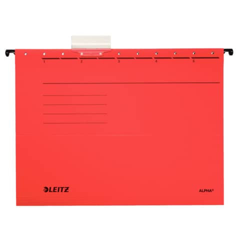 Hängemappe Alpha UWS rot A4 LEITZ 1985-00-25