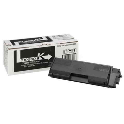 Lasertoner TK-590K schwarz KYOCERA 1T02KV0NL0