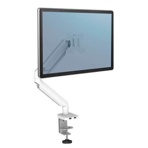 Bildschirmschwenkarm einzeln weiß FELLOWES 8056201 Platinum Series