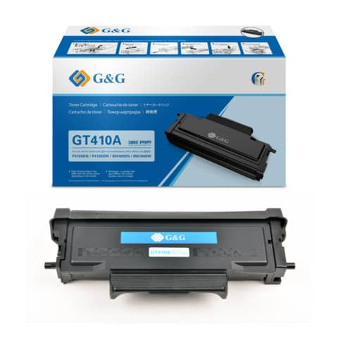 Lasertoner für G&G P4100DW/M4100DW G&G 18604 / GT410A schwarz