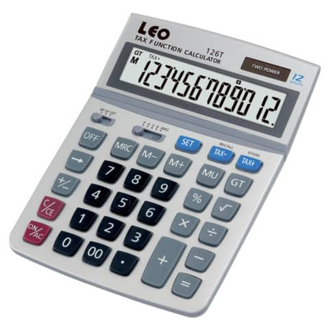 Tischrechner LEO LEO 126T 12-stellig