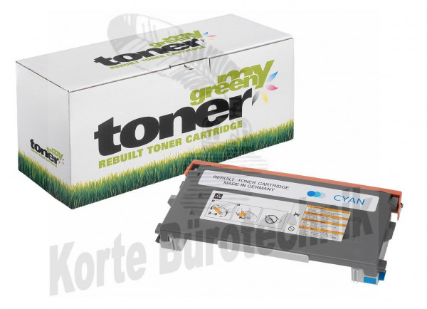 my green toner Toner-Kartusche cyan HC (160202) ersetzt C500H2CG