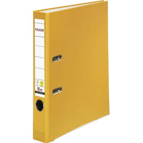 Ordner S50 5cm gelb FALKEN 9984139 PP-Color