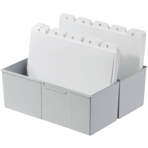 Karteikasten A5 quer grau HAN 975-11 300 22,8x10,2x17,1