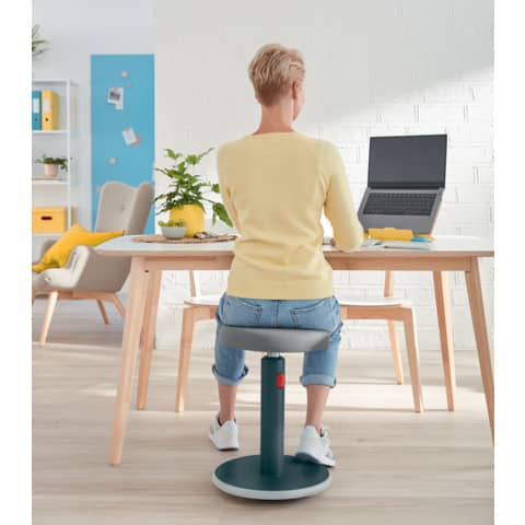 Hocker Cosy Sitz/Steh bis 110kg grau LEITZ 6518-00-89 Ergo