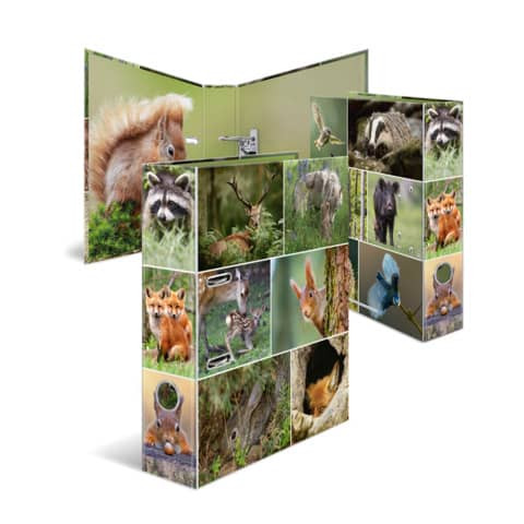 Ordner A4 70mm Waldtiere HERMA 7202
