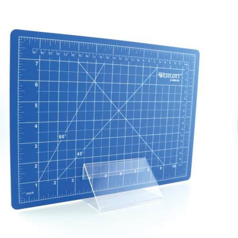 Schneidunterlage A4 blau WESTCOTT E-46004 00