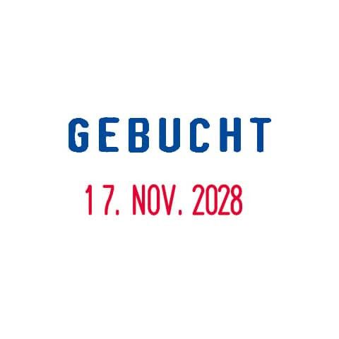 Stempel Printy 4850 GEBUCHT TRODAT 4850 L7 GEBUCHT Fixtext