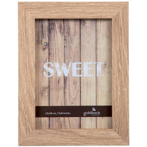 Bilderrahmen Dream natur GOLDBUCH 920563 f.13x18cm