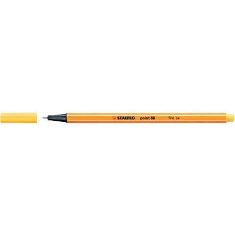 Feinliner point 88® EF 0,4mm gelb STABILO 88/44