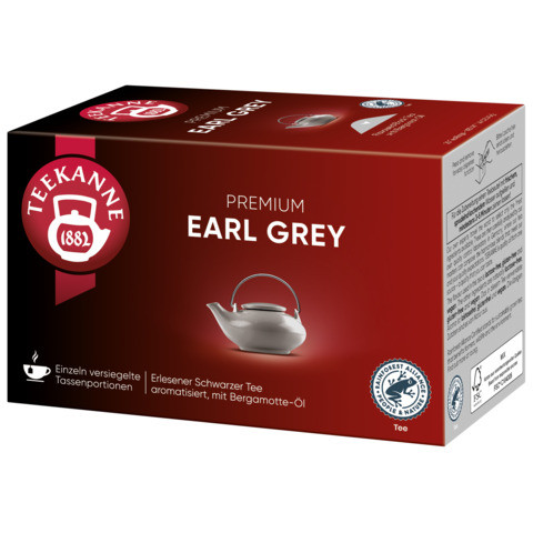 Premium Earl Grey 20 Btl. à 2g TEEKANNE 6245 / 2594456005