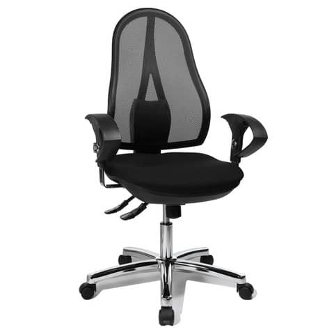 Drehstuhl Open Point SY Deluxe schwarz TOPSTAR OP290UG20H